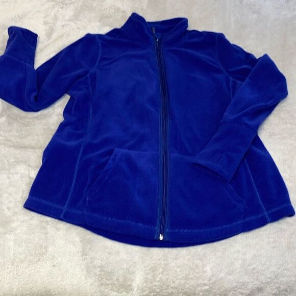 CORE Andrea Jovine Blue Unisex Jacket Zip Up Fleece - Picture 1 of 12